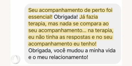 Depoimento acompanhamento