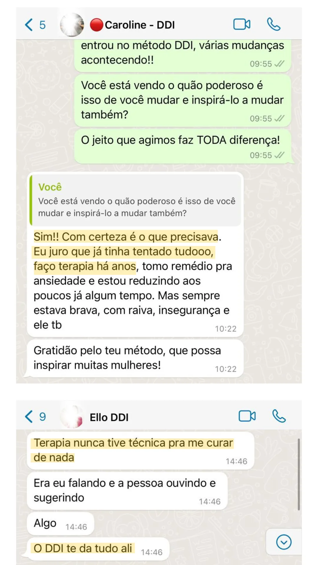 Depoimento WhatsApp 2